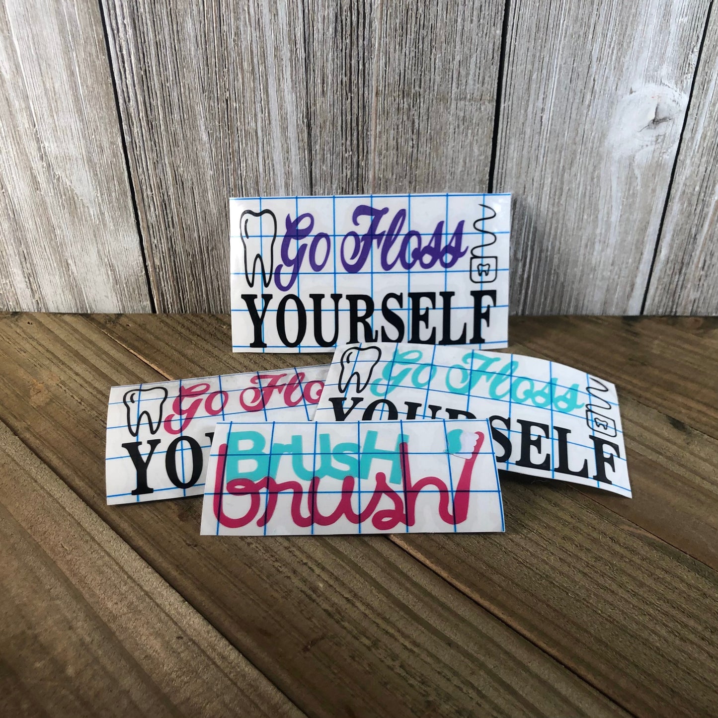 Go Floss Yourself – Vinyl Decal