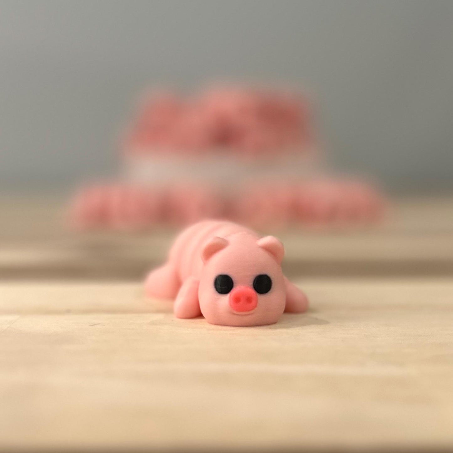 Articulated Baby Pig Fidget Toy – 3D Printed Flexi Piglet, Sensory Desk Toy, Cute Gift for Kids & Adults