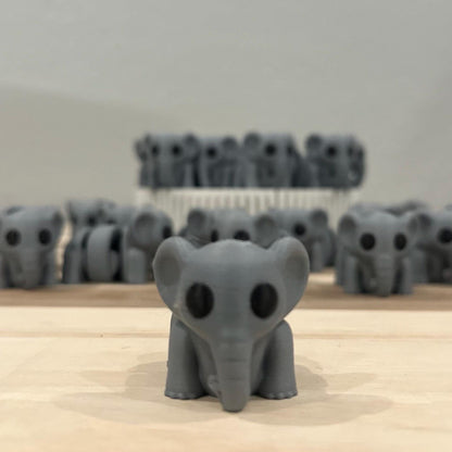 Baby Elephant Wiggly Pal - 3D Print Fidget Toy  - articulating animal