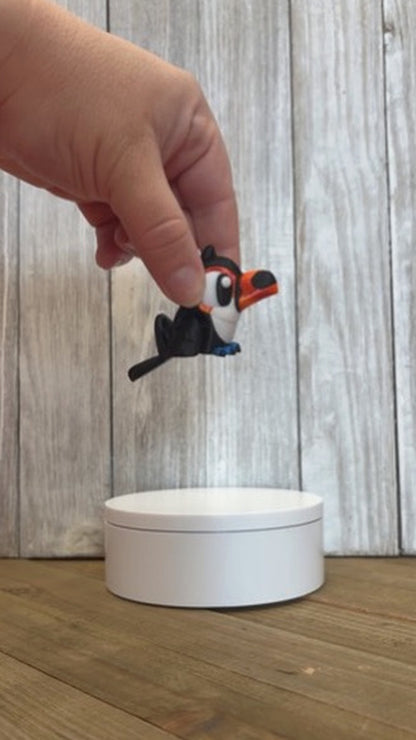 Toucan Wiggly Pal - 3D Printed Articulated Fidget Toy