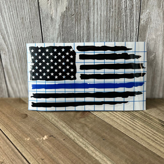 Thin Blue Line – Vinyl Decal