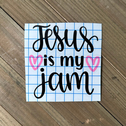 Jesus Is My Jam – Vinyl Decal
