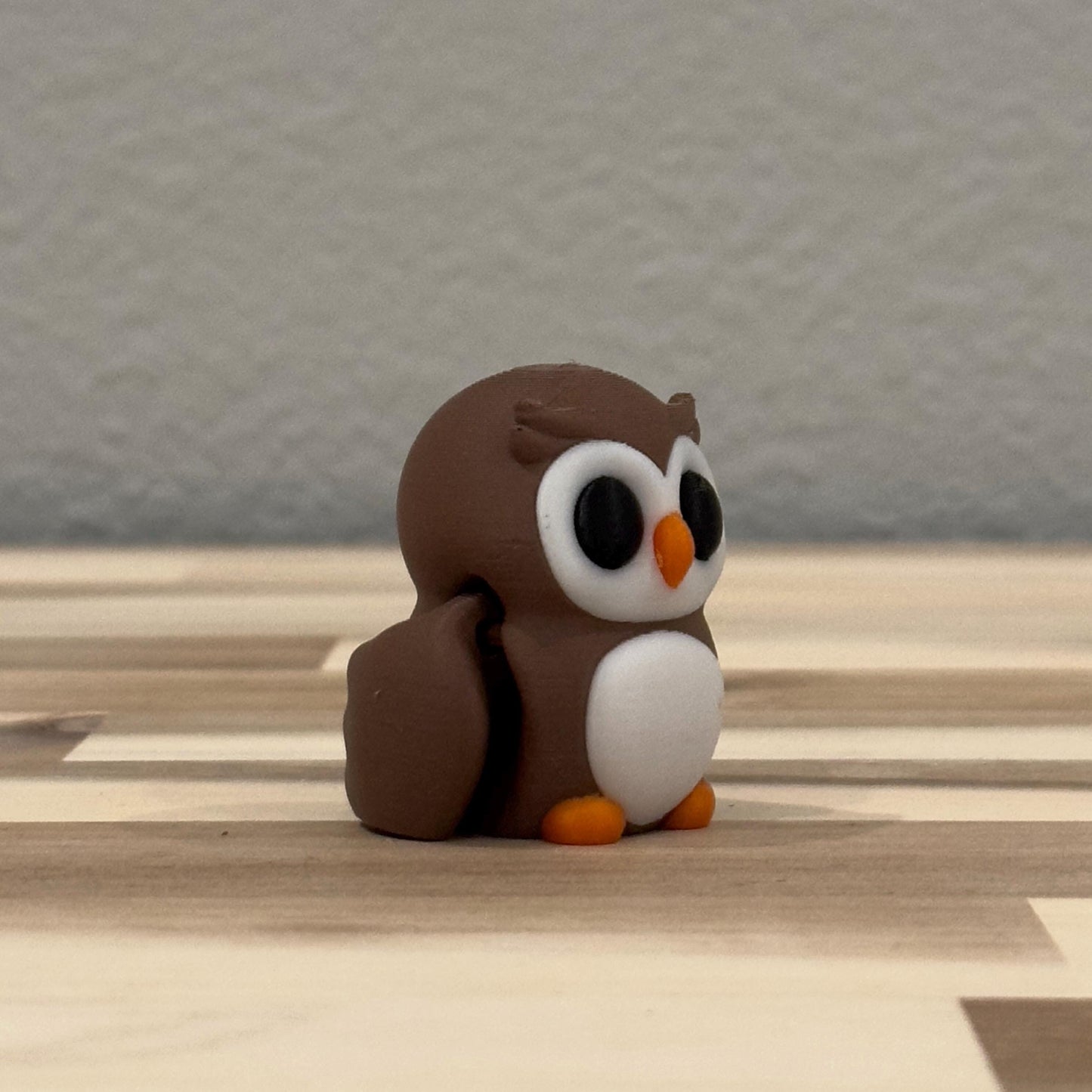Baby Owl Wiggly Pal - 3D Print Fidget Toy  - articulating animal