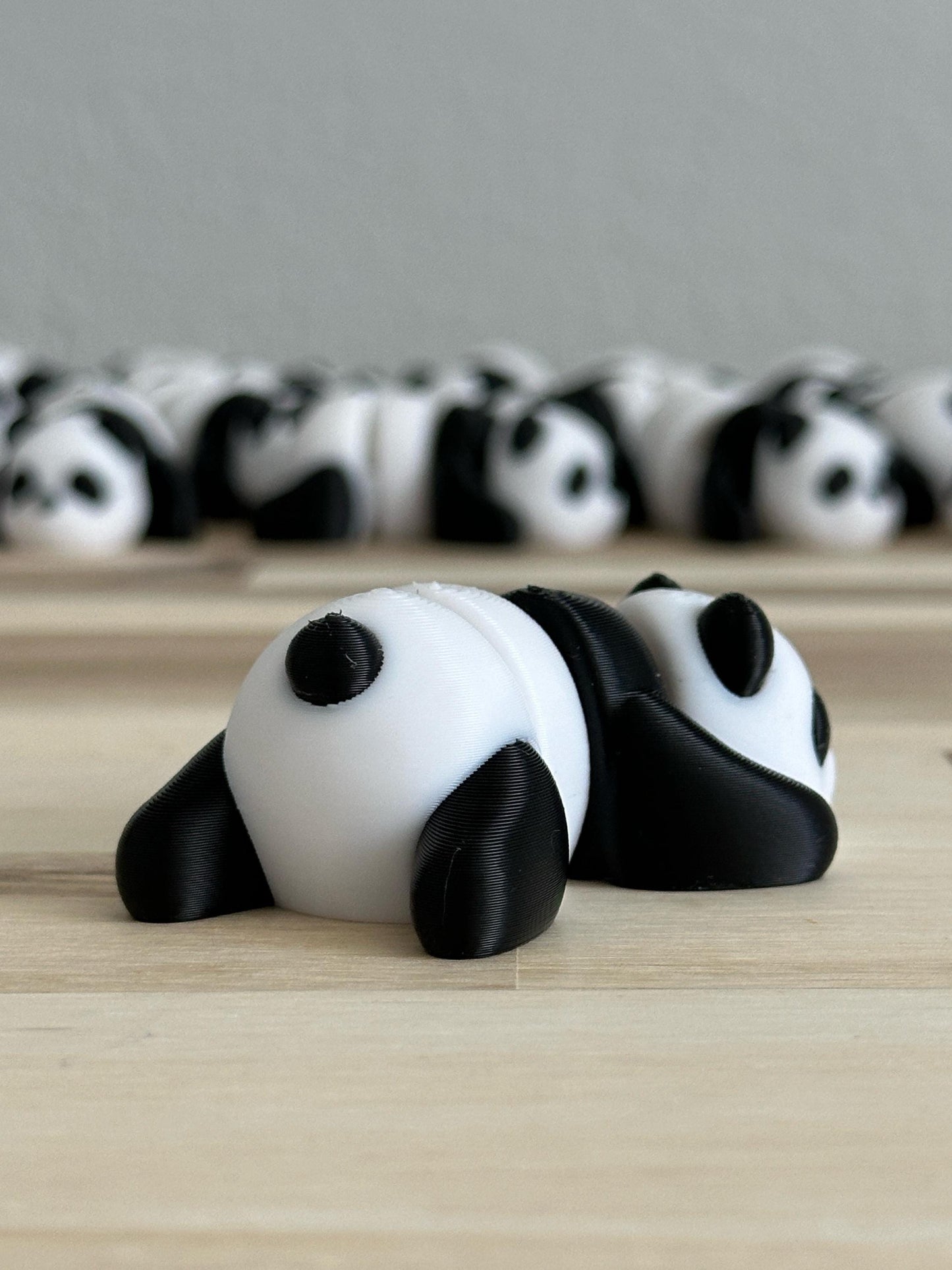 Baby Panda Bear Articulated Fidget Toy – 3D Printed Flexi Panda, Sensory Desk Toy, Cute Gift for Kids & Adults