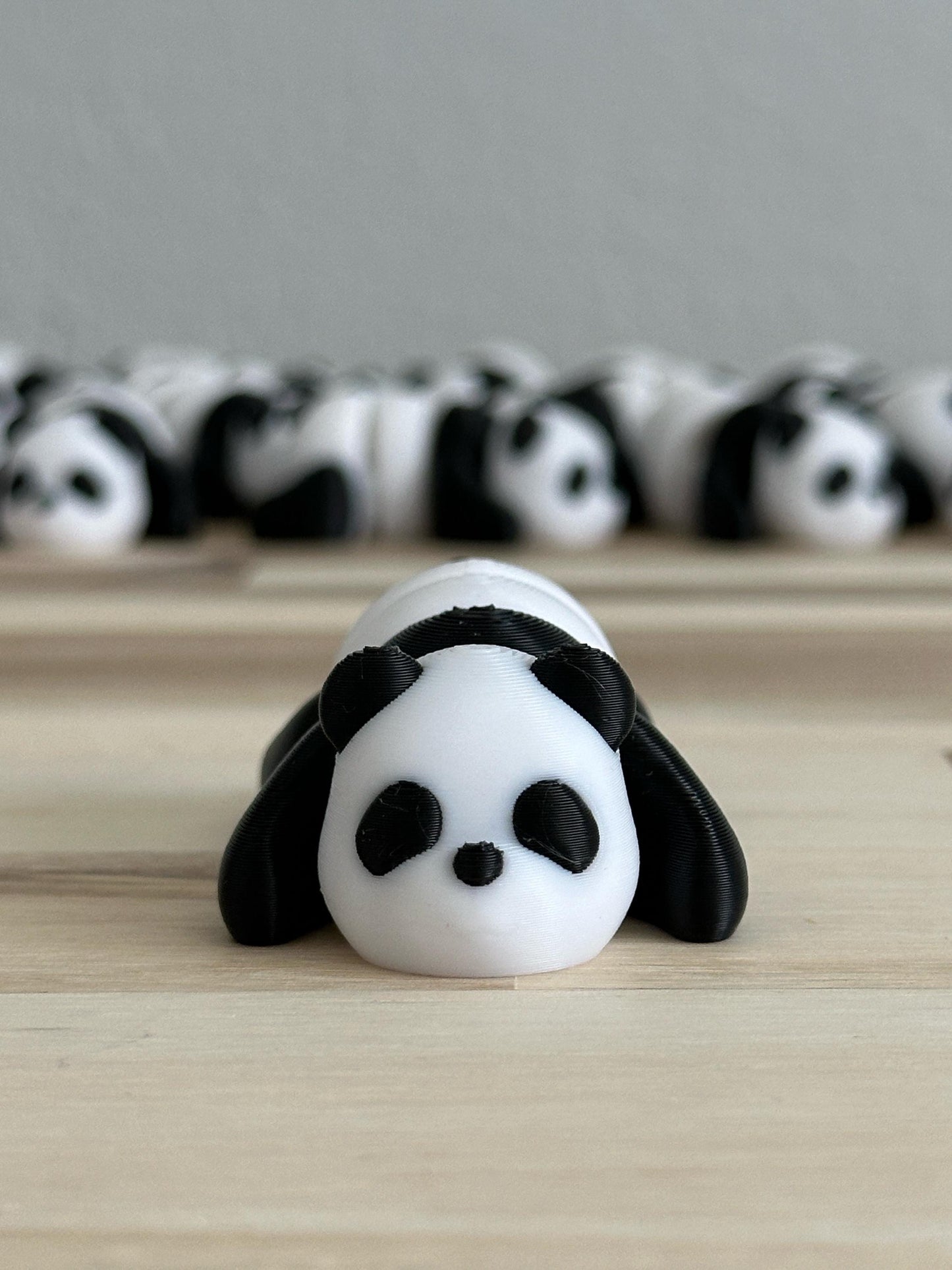 Baby Panda Bear Articulated Fidget Toy – 3D Printed Flexi Panda, Sensory Desk Toy, Cute Gift for Kids & Adults