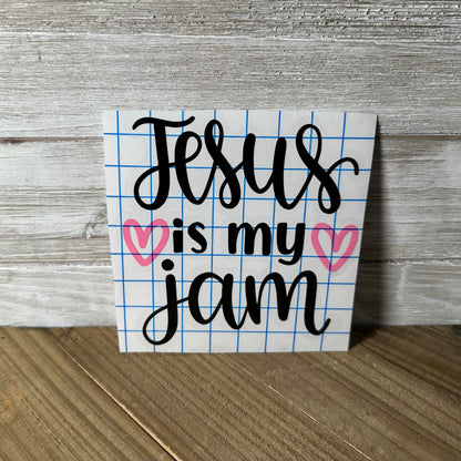 Jesus Is My Jam – Vinyl Decal