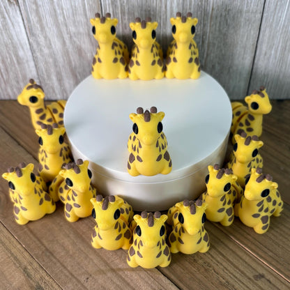 3D Printed Articulated Giraffe Fidget Toy – Flexible Animal Desk Companion – Sensory Toy for Kids & Adults