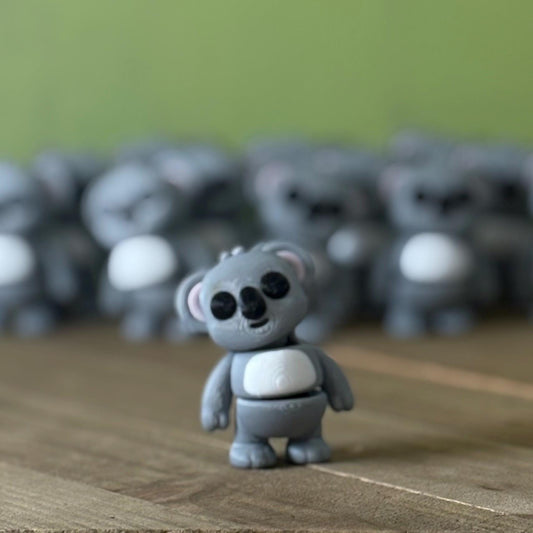 Koala Wiggly Pal - 3D Print Fidget Toy  - articulating animal