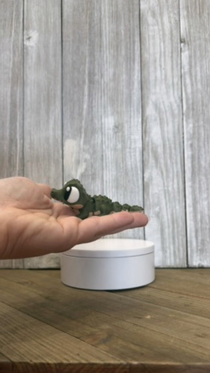 Crocodile Wiggly Pal - 3D Printed Articulated Fidget Toy