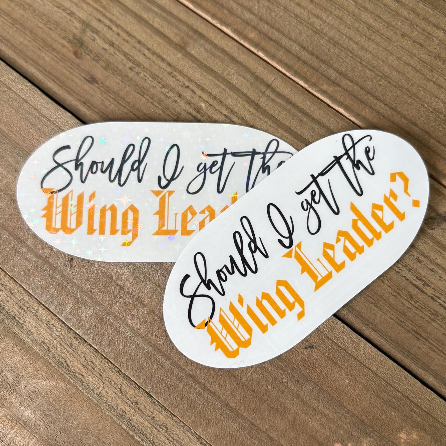 Wing Leader – Waterproof Sticker