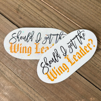 Wing Leader – Waterproof Sticker