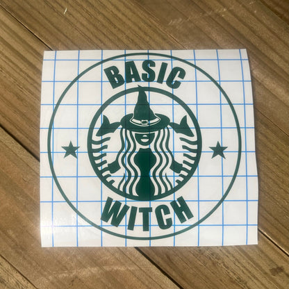 Basic Witch – Vinyl Decal