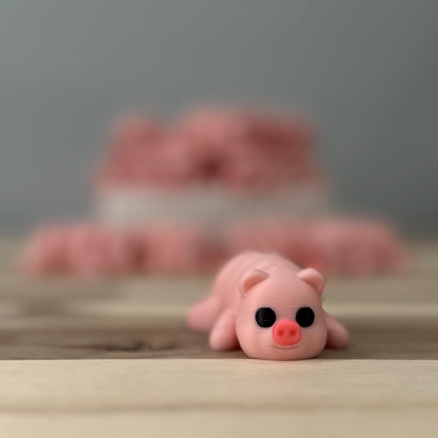 Articulated Baby Pig Fidget Toy – 3D Printed Flexi Piglet, Sensory Desk Toy, Cute Gift for Kids & Adults