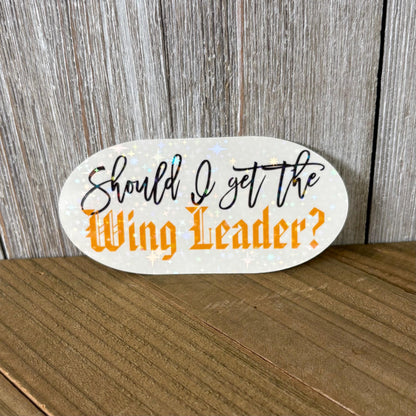 Wing Leader – Waterproof Sticker