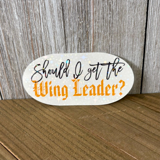 Wing Leader – Waterproof Sticker