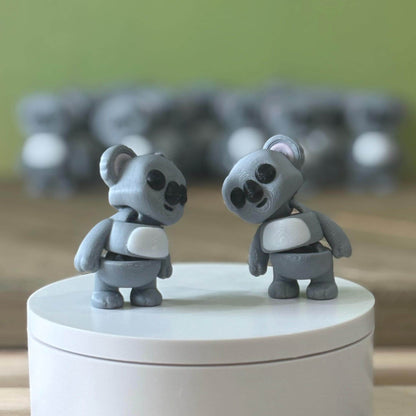 Koala Wiggly Pal - 3D Print Fidget Toy  - articulating animal
