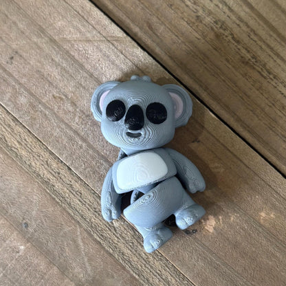 Koala Wiggly Pal - 3D Print Fidget Toy  - articulating animal