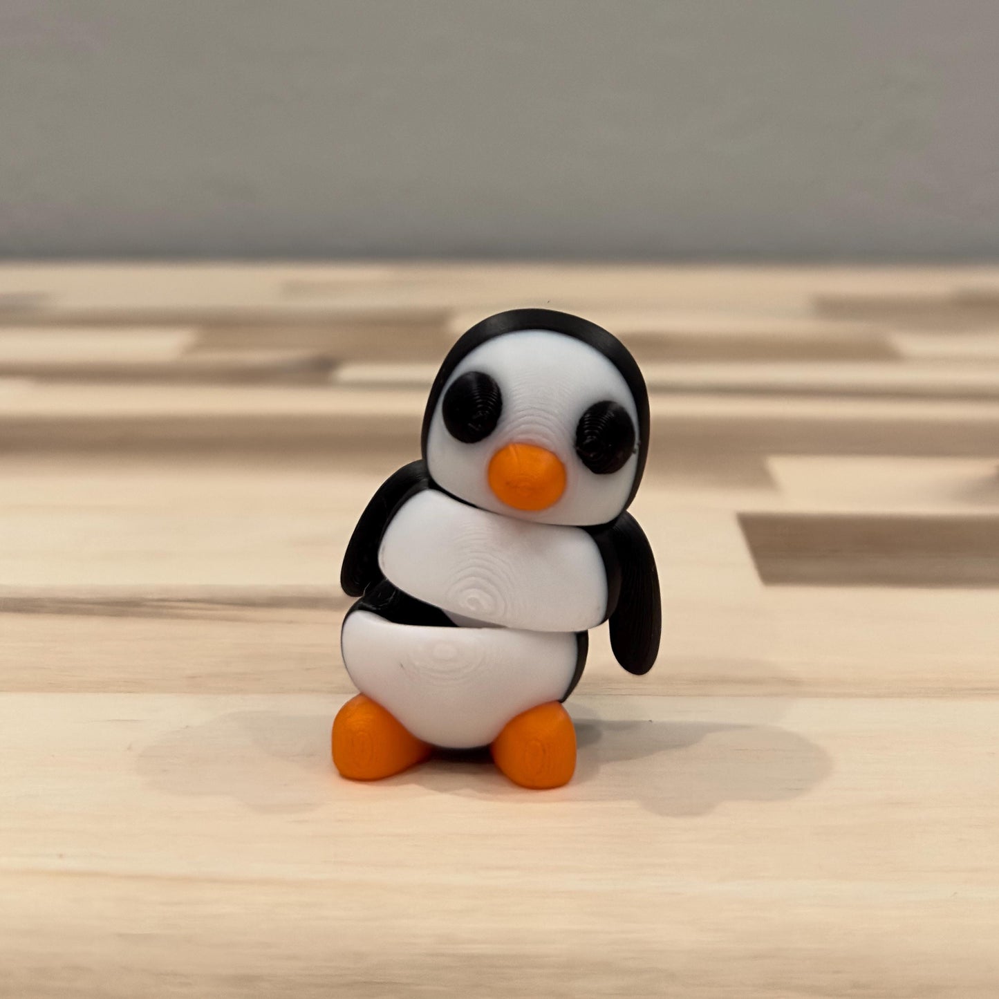 Baby Penguin Wiggly Pal - 3D Print Fidget Toy  - articulating animal