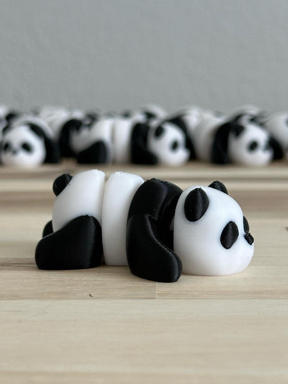 Baby Panda Bear Articulated Fidget Toy – 3D Printed Flexi Panda, Sensory Desk Toy, Cute Gift for Kids & Adults