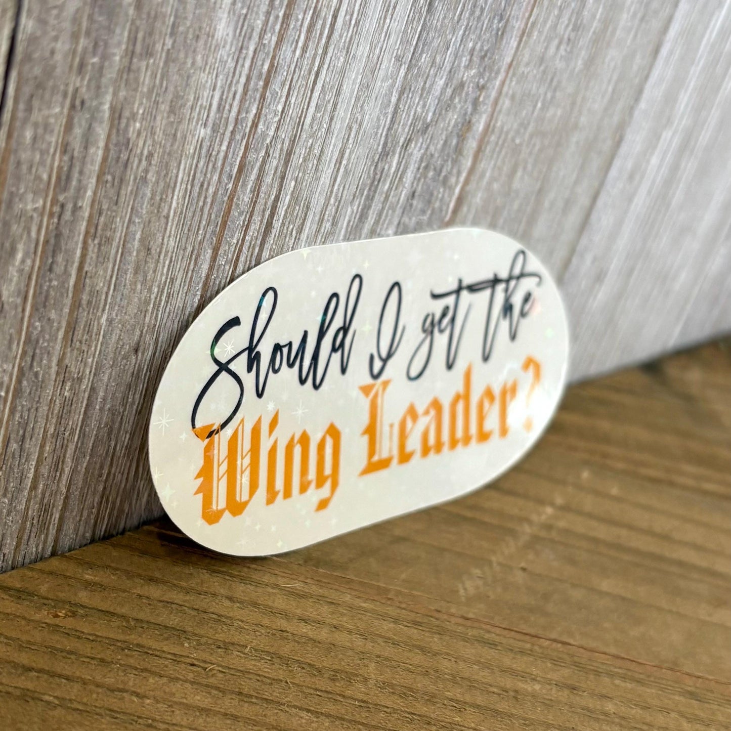 Wing Leader – Waterproof Sticker