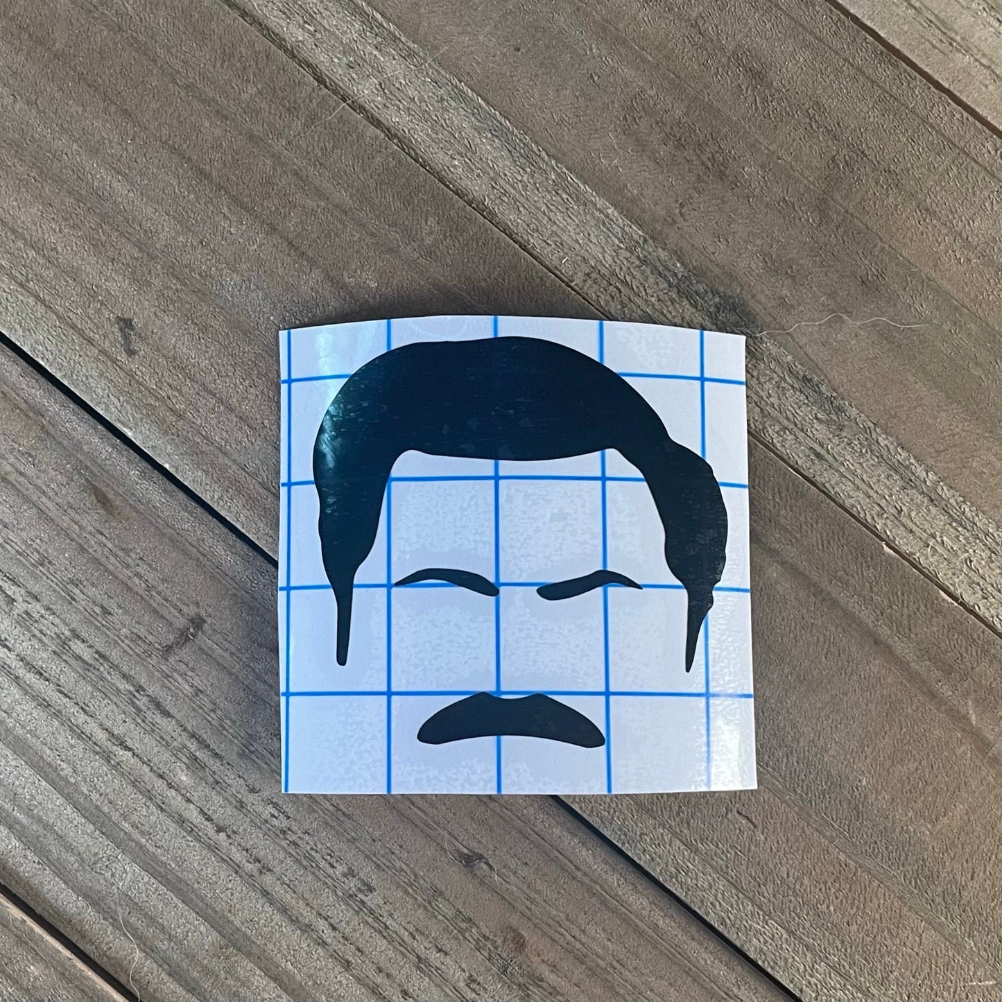 Mustache Man – Vinyl Decal