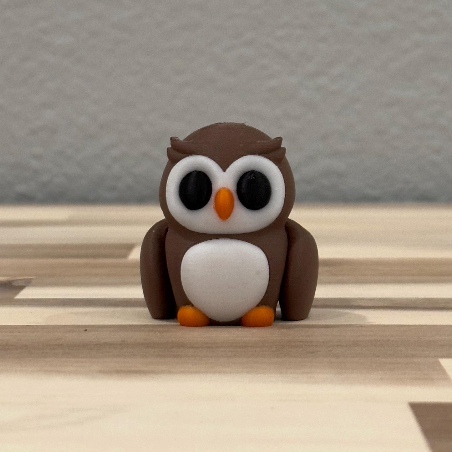 Baby Owl Wiggly Pal - 3D Print Fidget Toy  - articulating animal