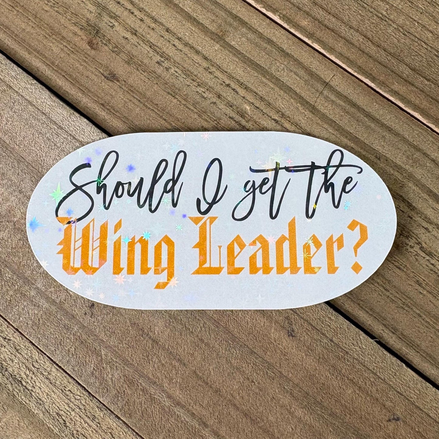 Wing Leader – Waterproof Sticker