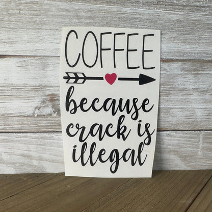 Coffee Funny – Vinyl Decal
