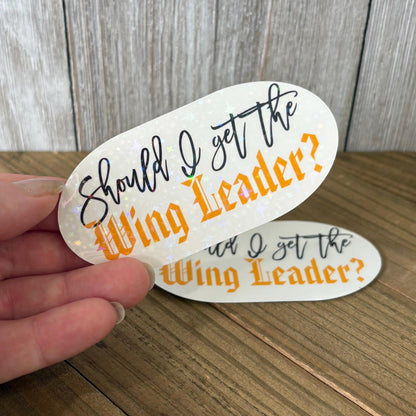 Wing Leader – Waterproof Sticker