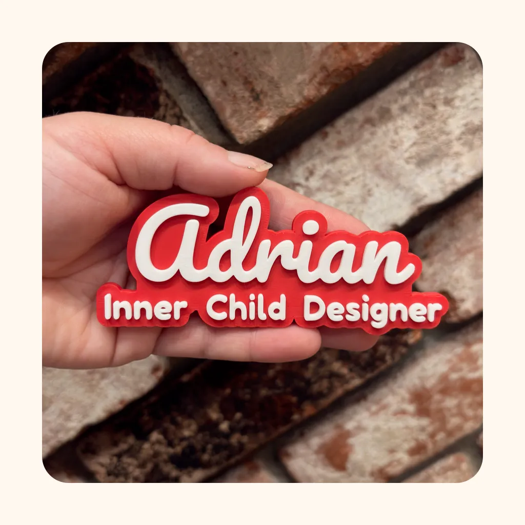 Custom Name Tag — photo 1