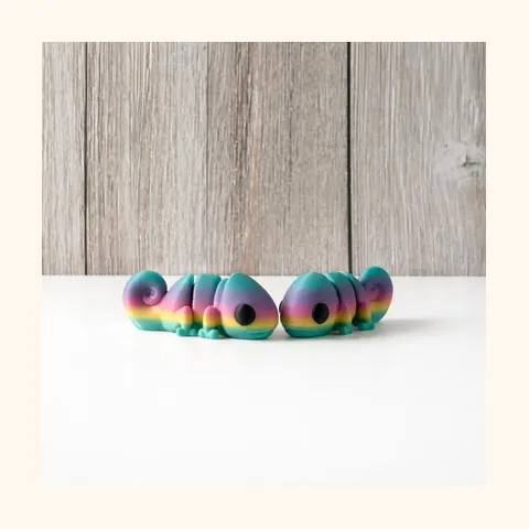 Rainbow Chameleon — Toys